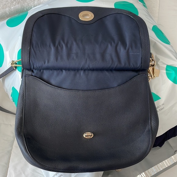 Coach navy blue bag - Picture 5 of 6